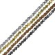 Αιματίτης Χάντρα Πολυεδρική 4mm Ø1.1mm (100τμχ) (40cm)