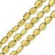 Perle Hématite Ovale 5 x 7 mm Ø 1.1 mm (60 Pièces) (40 cm)