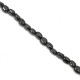 Perle Hématite Ovale 5 x 7 mm Ø 1.1 mm (60 Pièces) (40 cm)