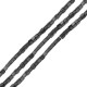 Αιματίτης Χάντρα Κύβος 1.4mm Ø0.8mm (~250τμχ)