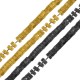 Hematite Spacer (~2x1mm Ø0.8mm (~365pcs)