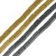 Hematite Bead Tube Square 3x5mm Ø0.8mm (~43pcs)