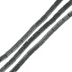 Αιματίτης Χάντρα Σωληνάκι Τετράγωνο 3x5mm Ø0.8mm (~43τμχ)