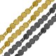 Αιματίτης Χάντρα Στρογγυλή Επίπεδη 3.9mm Ø0.8mm (~108τμχ)