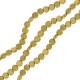 Αιματίτης Χάντρα Στρογγυλή Επίπεδη 5.7mm Ø1mm (~69τμχ)