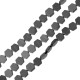Hematite Bead Hexagon Flat 6mm Ø1mm (~62pcs)