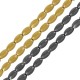 Hematite Bead Tube Oval 5x8mm Ø1.1mm (~50pcs)
