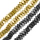 Hematite Spacer Faceted 6x3mm Ø1.1mm (~128pcs)