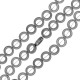 Αιματίτης Στρογγυλό Περαστό 8mm Ø1.1mm (~51τμχ)