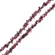 Perles en Howlite Fuchsia 8 x 14 mm
