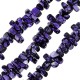 Howlite Bead Chips Purple 8x14mm