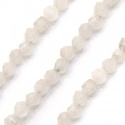 Perle de jade de Montagne Taille Diamant 6 mm (~62 Pièces)