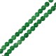 Perle de jade de Montagne Ronde 6 mm Ø~0.7 mm (~61 Pièces)