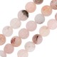 Perle de jade de Montagne Ronde 8 mm Ø~1.5 mm (~47 Pièces)