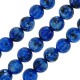 Perle de jade de Montagne Ronde 8 mm Ø~1.5 mm (~47 Pièces)
