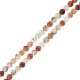 Perle de jade de Montagne Ronde 8 mm Ø~1.5 mm (~47 Pièces)