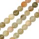 Perle de jade de Montagne Ronde 8 mm Ø~1.5 mm (~47 Pièces)