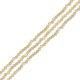 Perle de jade de Montagne Ronde à Facettes 4 mm Ø~0.9 mm (~92 Pièces)