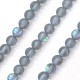 Perle Ronde en Opale Spectrolite 6 mm (~66 Pièces)