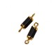 Όνυχας Στοιχείο Εξάγωνο Μακραμέ 6x12mm