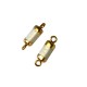 Χαολίτης Στοιχείο Εξάγωνο Μακραμέ 6x12mm
