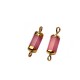 Conector de Piedra Semipreciosa 6x12mm