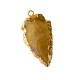 Colgante de Piedra Semipreciosa Punta de Flecha 25x40mm