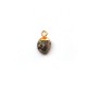 African Jasper Charm Oval 8x11mm