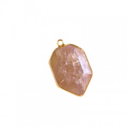 Pendentif en semi-précieuse 23x33mm