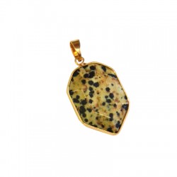 Pendentif en semi-précieuse 23x33mm