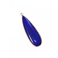 Pendentif en semi-précieuse 18x52mm