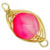 Fuchsia/Gold