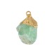 Colgante de Fluorita Irregular 25 x 12 mm