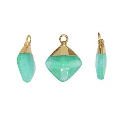 Jade Charm Rhombus 17mm