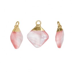 Jade Charm Rhombus 17mm
