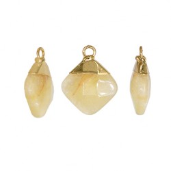 Jade Charm Rhombus 17mm