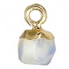 Blanc opalescent/Or