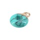 Charm rond en Howlite 10 mm