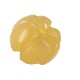 Gemstone Charm Pumpkin ~13x9mm