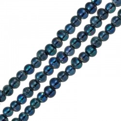 Perle D'Eau Douce 6 x 7 mm Ø 0.5 mm (65 Pièces)