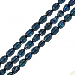 Perla Cultivada Irregular 5x5.5mm (Ø1.2mm) (55uds)