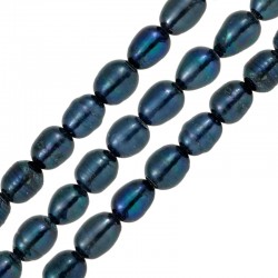 Perla d'Acqua Dolce 9x10mm (Ø2mm) (33p.zzi)