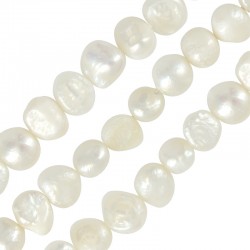 Perla Cultivada (~6-7mm) (Ø~0.7mm) (~57pcs)