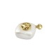 Charm di Perla di Madreperla Rombo con Stella Zirconi 15mm