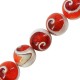 Shell Bead Round 16mm Ø~0.5mm (~25pcs)