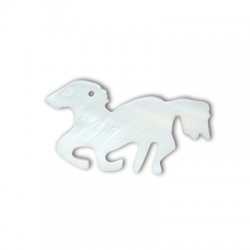 Cavallo Conchiglia 45X27 mm