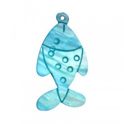 Conchiglia Pesce 54X34 mm