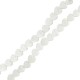 Perle en Coquillage cœur plat 10 mm Ø~0.8 mm (~38 Pièces)