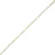 Κοχύλι Χάντρα Στρογγυλή Ακανόνιστη 4-5mm Ø~0.6mm (~87τμχ)