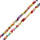 Shell Bead Round Irregular 6-8mm Ø~1.2mm (~61pcs)